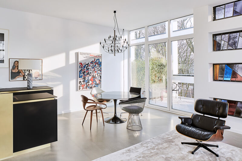 Wohnzimmer fotografiert von Annika Feuss, Architekturfotografin aus Köln