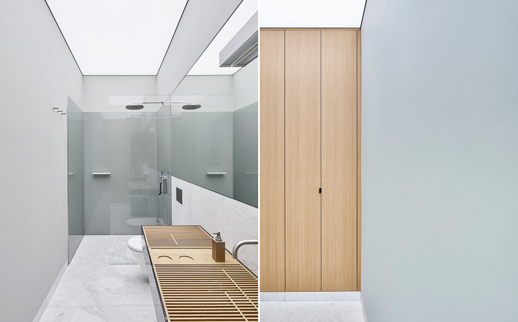 Ein Architekturfoto bzw. Interiorfoto ein Stadthauses in Düsseldorf von Architekturfotograf Annika Feuss