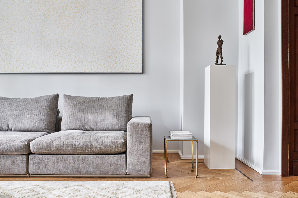 Ein Architekturfoto bzw. Interiorfoto ein Stadthauses in Düsseldorf von Architekturfotograf Annika Feuss