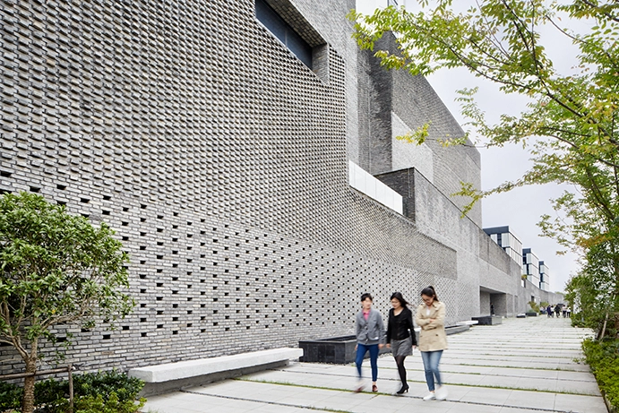 Schindler Campus in Shanghai von Neri & Hu Architekten, Architekturfotograf Annika Feuss Köln