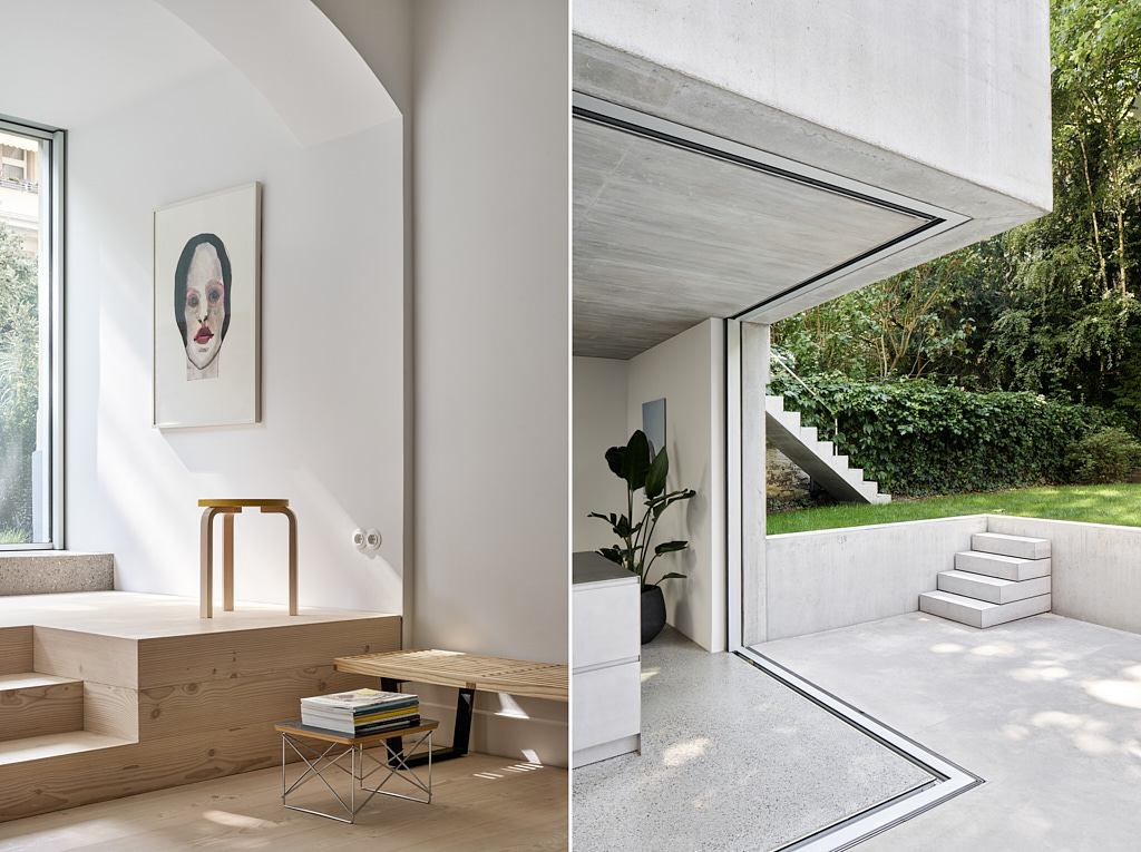 Stadthaus in Freiburg von Justies Architekten, Architekturfotograf Annika Feuss Köln