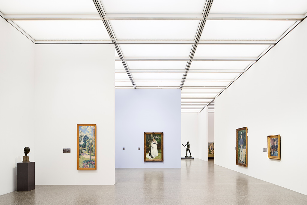 Museum Folkwang in Essen, Ausstellung Impressionismus, Architekturfotograf Annika Feuss Köln
