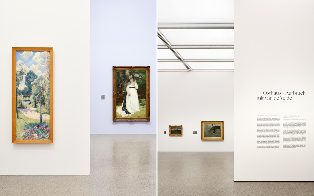 Museum Folkwang in Essen, Ausstellung Impressionismus, Architekturfotograf Annika Feuss Köln