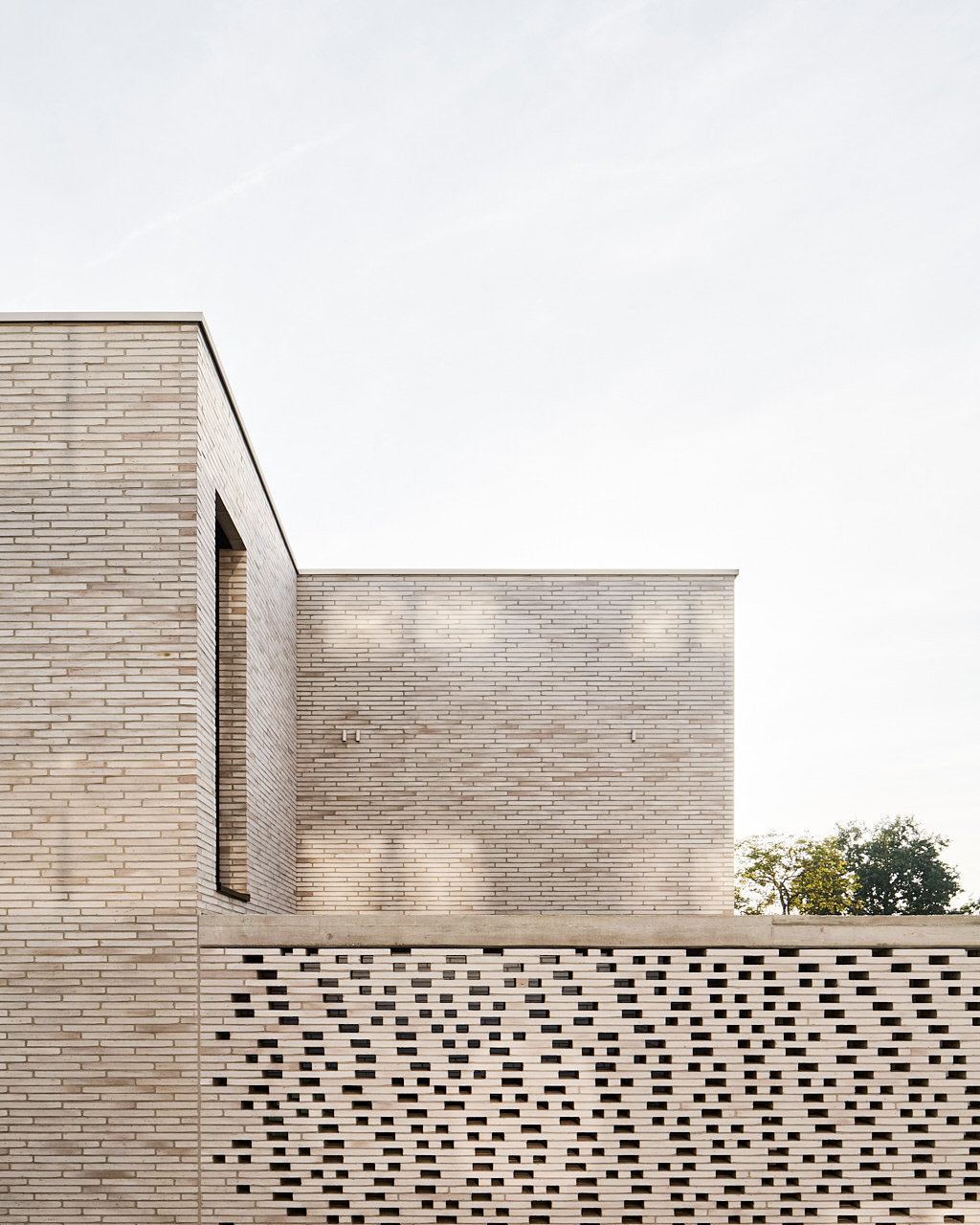 Ziegelfassade, Außenaufnahme, Architekturfotograf, Interiorfotograf, Annika Feuss, Düsseldorf, Köln